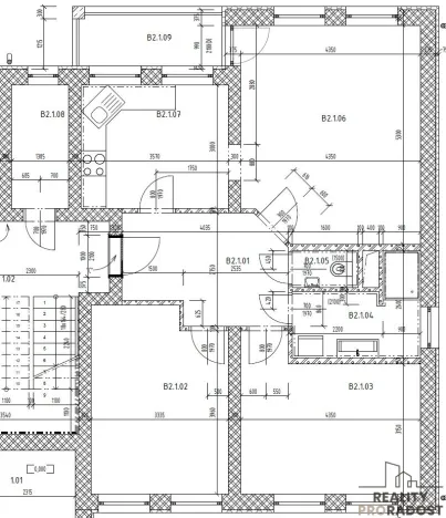 Prodej bytu 3+1, Morkovice-Slížany - Morkovice, 79 m2