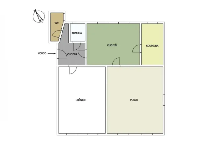 Prodej bytu 2+1, Trutnov - Dolní Předměstí, Úpské nábřeží, 119 m2