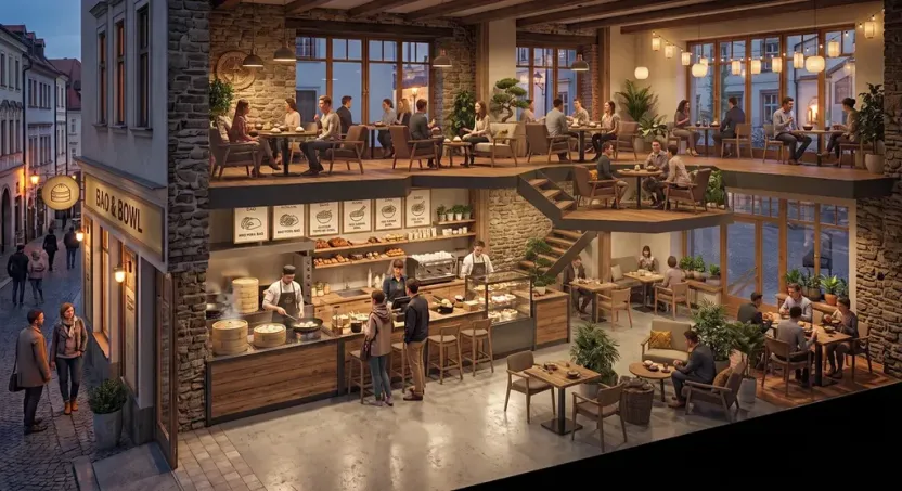 Pronájem restaurace, Praha - Nové Město, Václavské náměstí, 98 m2