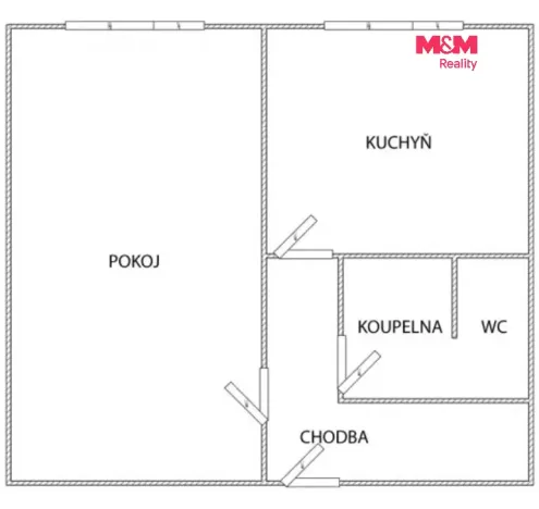 Pronájem bytu 1+1, Rokytnice v Orlických horách, U Nádraží, 41 m2