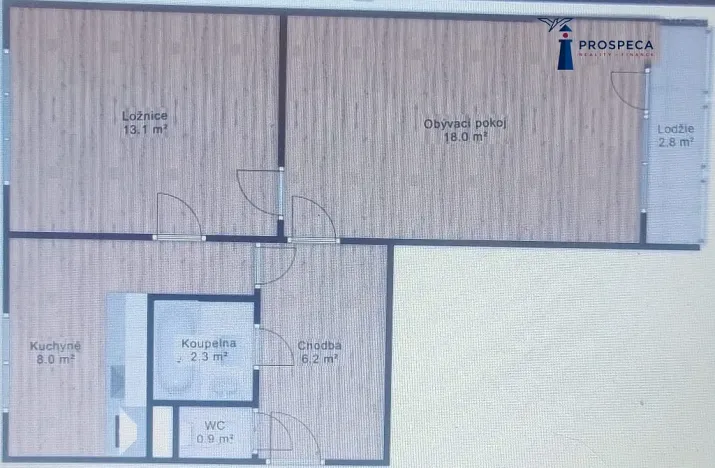 Prodej bytu 2+1, Praha - Malešice, Nad vodovodem, 53 m2