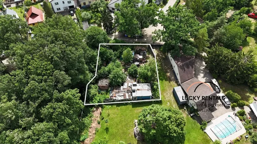 Prodej zahrady, Dolní Břežany, Na Zálepech, 610 m2