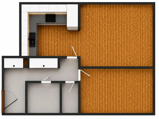 Prodej bytu 2+kk, Praha - Holešovice, Dělnická, 42 m2