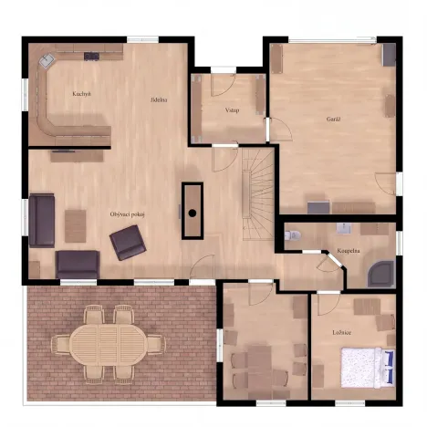 Prodej rodinného domu, Okrouhlá, 310 m2