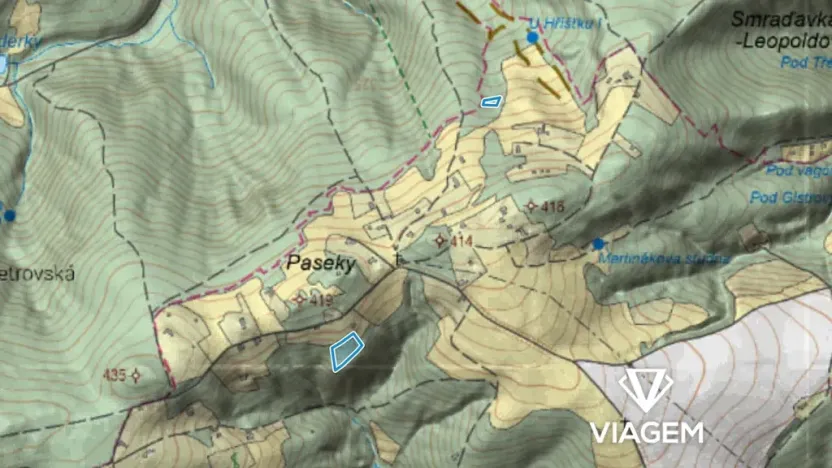 Prodej lesa, Stříbrnice, 4347 m2