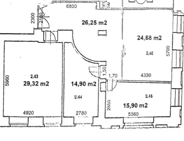 Pronájem kanceláře, Vyškov - Vyškov-Město, 111 m2