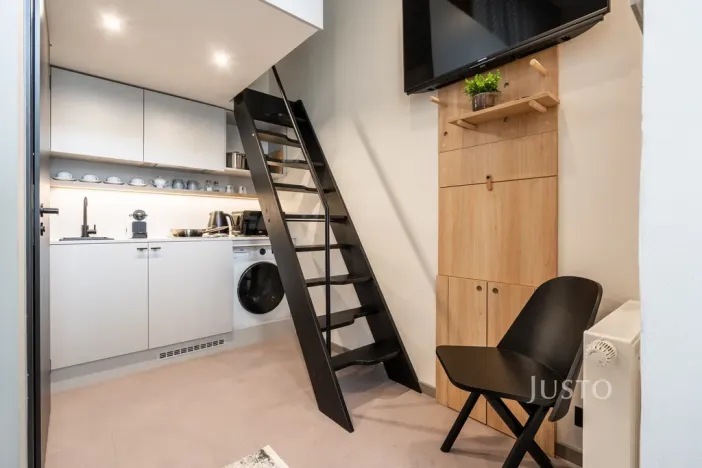 Prodej bytu 1+kk, Praha - Karlín, Prvního pluku, 19 m2