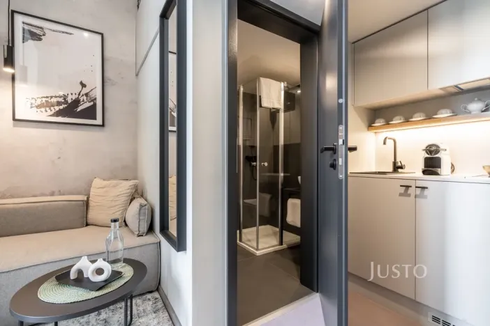 Prodej bytu 1+kk, Praha - Karlín, Prvního pluku, 21 m2