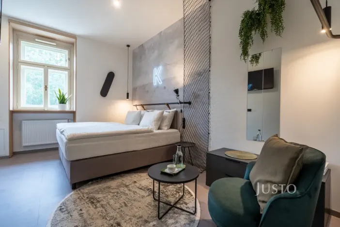 Prodej bytu 1+kk, Praha - Karlín, Prvního pluku, 22 m2