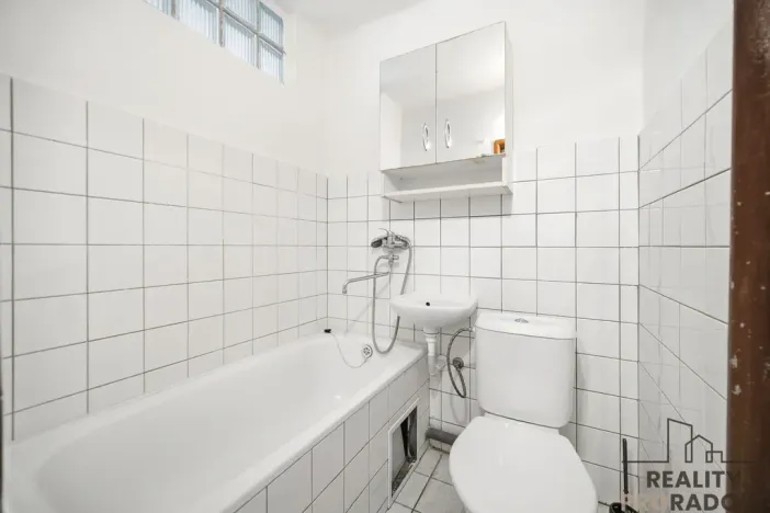 Pronájem bytu 1+1, Rybitví, Činžovních domů, 30 m2