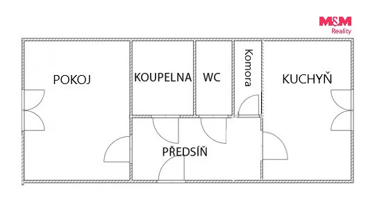 Pronájem bytu 1+1, Karlovy Vary, Jateční, 40 m2
