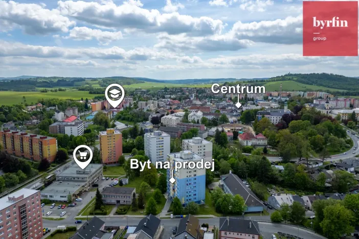Pronájem bytu 2+1, Bruntál, K. H. Máchy, 62 m2