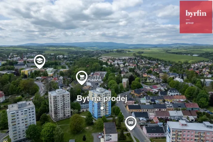 Pronájem bytu 2+1, Bruntál, K. H. Máchy, 62 m2