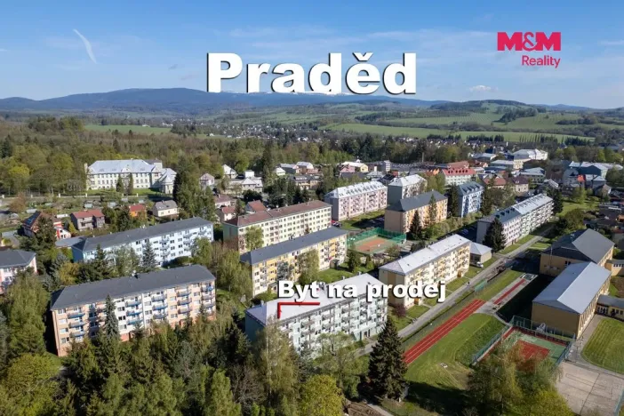 Prodej bytu 2+1, Rýmařov, Větrná, 53 m2