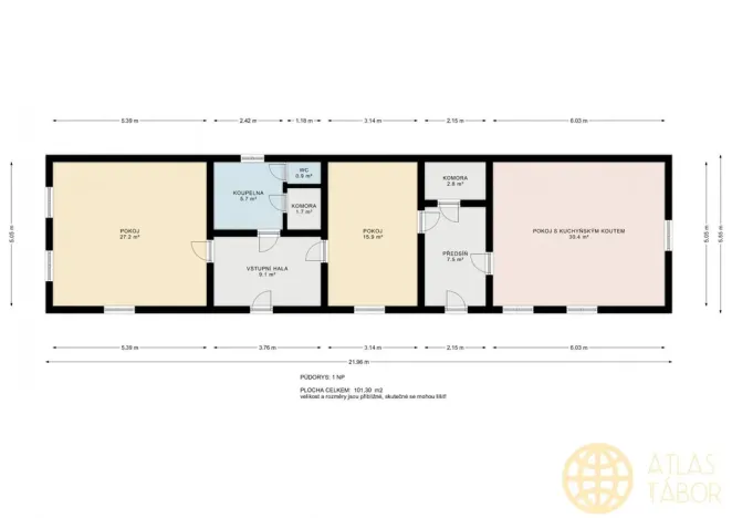 Pronájem rodinného domu, Hlavatce - Debrník, 350 m2