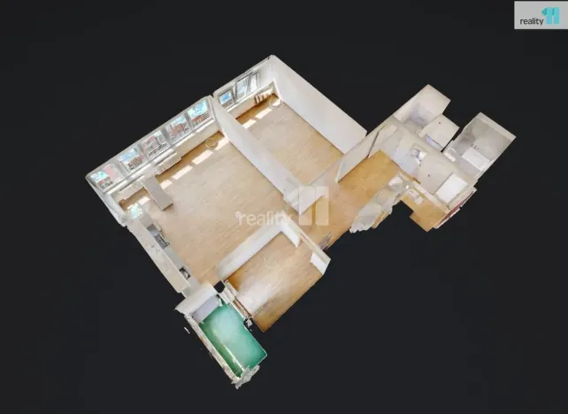 Prodej bytu 3+kk, Praha - Holešovice, Tusarova, 74 m2