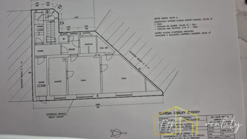 Prodej vícegeneračního domu, Teplice - Trnovany, Klicperova, 180 m2