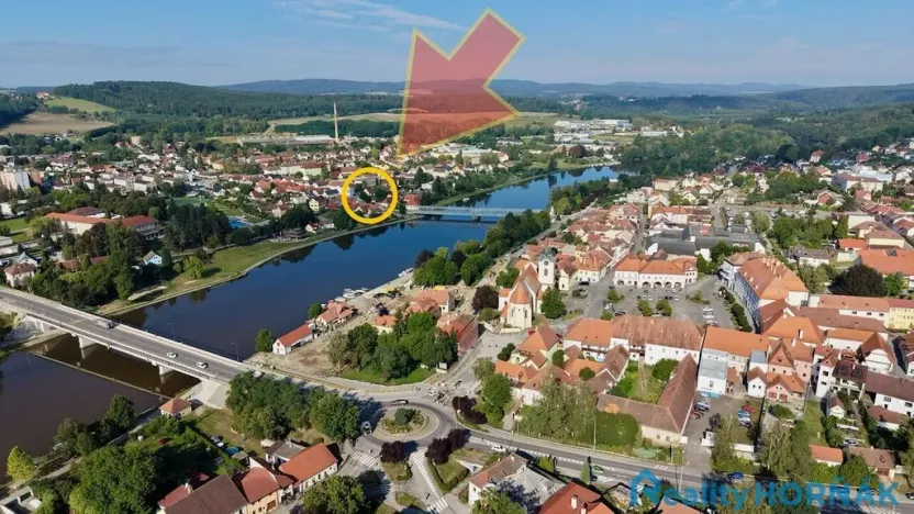 Prodej rodinného domu, Týn nad Vltavou - Malá Strana, Nádražní, 76 m2
