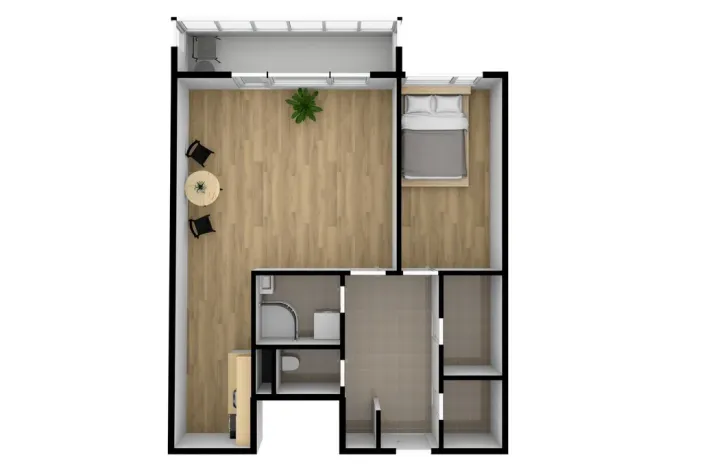 Pronájem bytu 2+kk, Brno, Oderská, 67 m2
