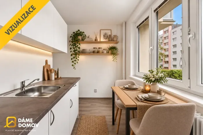 Prodej bytu 1+1, Zlín - Malenovice, třída Svobody, 37 m2