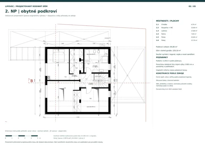 Prodej pozemku pro bydlení, Lipovec, 519 m2