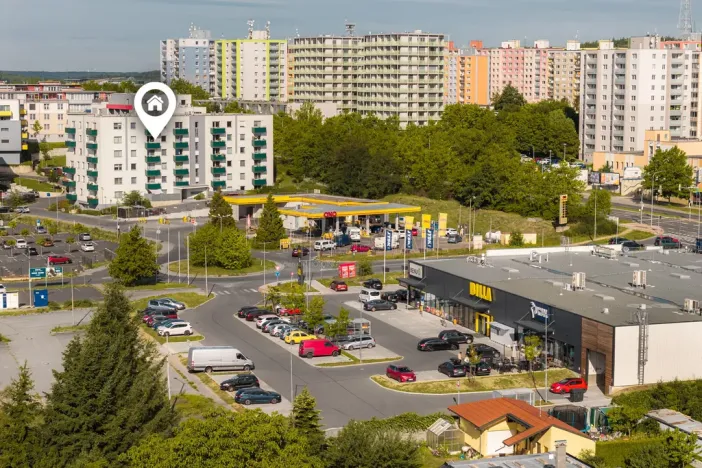 Pronájem bytu 2+kk, Plzeň, Studentská, 45 m2