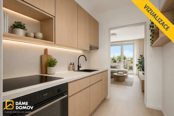 Prodej bytu 1+kk, Uherské Hradiště, Jindřicha Pruchy, 28 m2