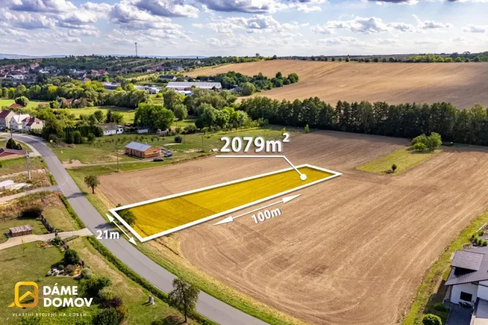 Prodej pozemku pro bydlení, Traplice, 2079 m2
