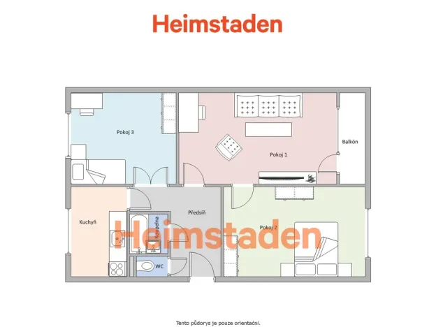 Pronájem bytu 3+1, Havířov - Město, Matuškova, 70 m2