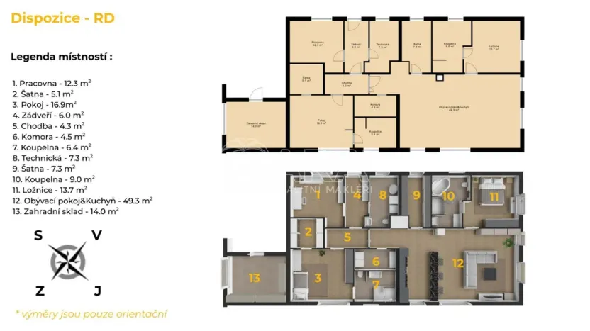 Prodej rodinného domu, Líté, 156 m2