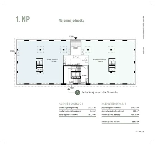 Pronájem ordinace, Plzeň, Krašovská, 210 m2