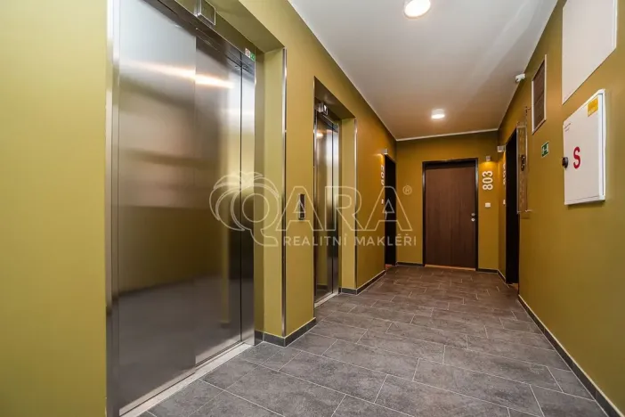 Pronájem bytu 1+kk, Praha - Hlubočepy, náměstí Olgy Scheinpflugové, 43 m2