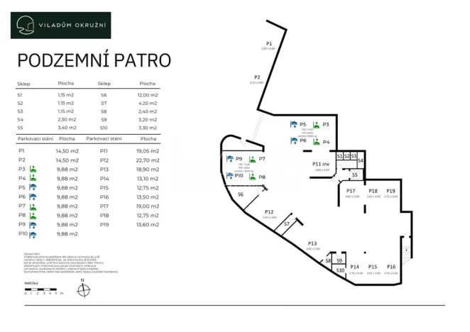 Prodej bytu 2+kk, Praha - Komořany, Okružní, 56 m2