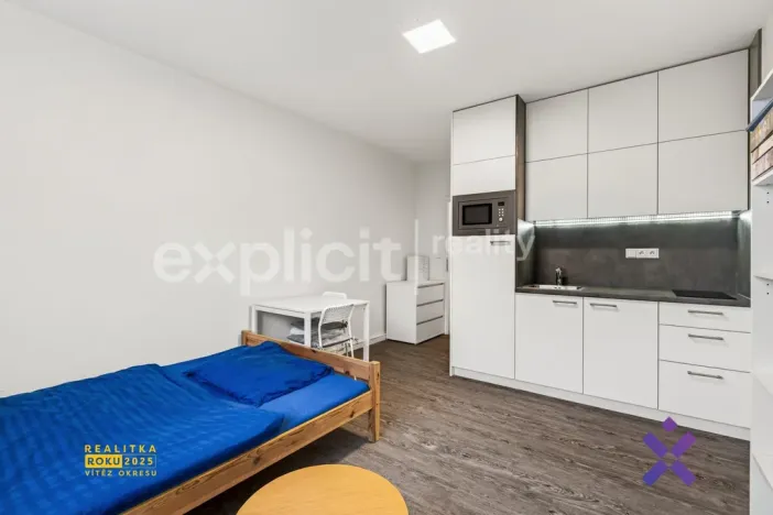 Prodej bytu 1+kk, Zlín, třída Tomáše Bati, 22 m2