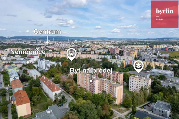 Prodej bytu 2+1, Olomouc, Vojanova, 56 m2
