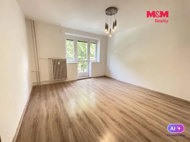 Pronájem bytu 3+1, Ostrava - Poruba, Havlíčkovo náměstí, 72 m2