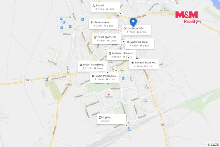 Prodej pozemku pro bydlení, Kojetín, Podvalí, 781 m2