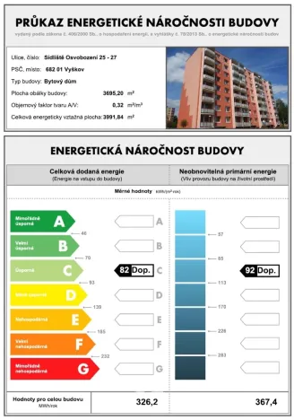 Prodej bytu 3+1, Vyškov, Sídliště Osvobození, 79 m2