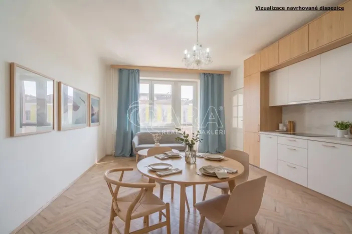 Prodej bytu 2+1, Dobříš, Za Branou, 67 m2