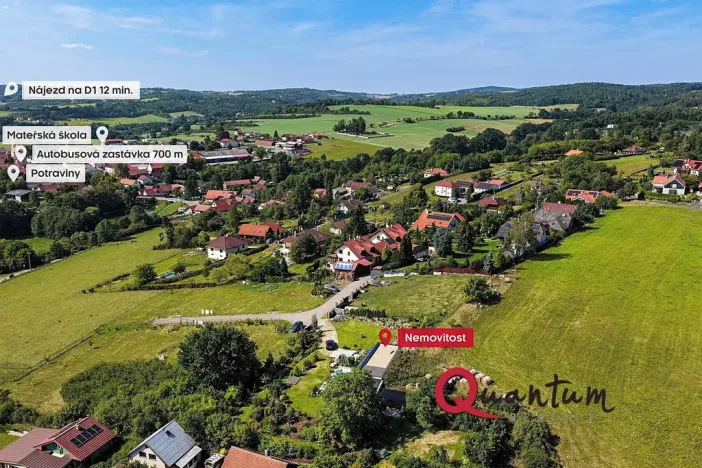 Prodej pozemku pro bydlení, Hrusice, Na Výsluní, 2054 m2