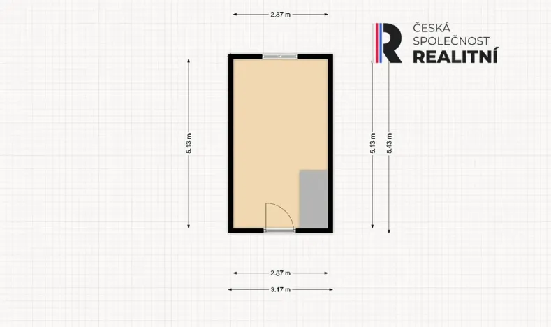 Prodej bytu 1+kk, Praha - Libeň, Pod Čertovou skalou, 20 m2