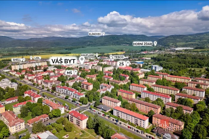 Prodej bytu 2+1, Ostrov, Masarykova, 55 m2