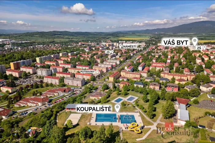 Prodej bytu 2+1, Ostrov, Masarykova, 55 m2