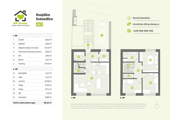 Prodej rodinného domu, Svésedlice, 100 m2