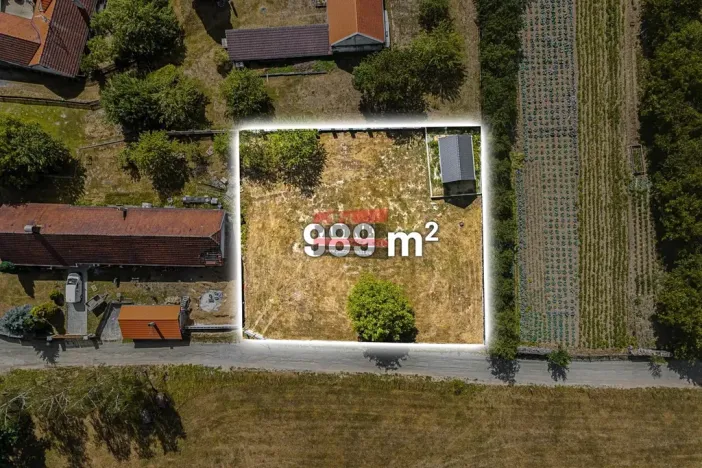 Prodej pozemku pro bydlení, Tábor, 989 m2