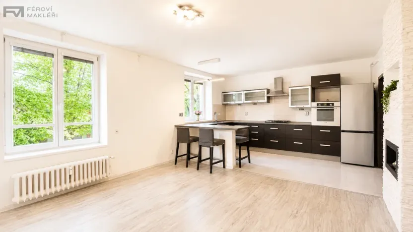 Pronájem bytu 2+kk, Ostrava, nábřeží Svazu protifašistických bojovníků, 56 m2