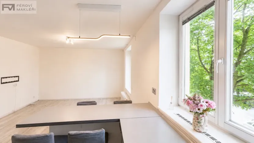 Pronájem bytu 2+kk, Ostrava, nábřeží Svazu protifašistických bojovníků, 56 m2