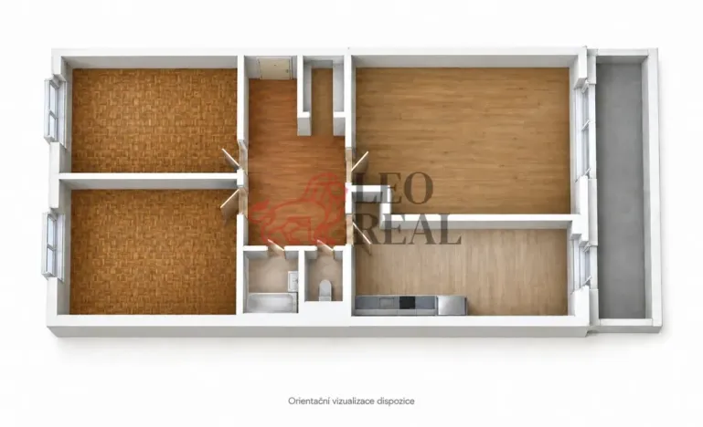Pronájem bytu 3+1, Český Brod, Na Cihelně, 67 m2