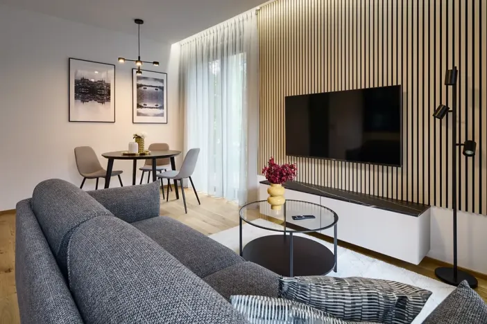 Pronájem bytu 2+kk, Praha - Nusle, Mnatova, 42 m2