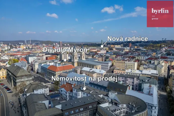Prodej atypického bytu, Ostrava, Tyršova, 203 m2